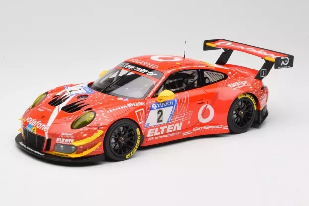 Minichamps Porsche 911 991 Gt3 R Team Gigaspeed N 2 24h Nurburgring 2018 Steve Bockmann Slooten Luhr 1:18 155186902